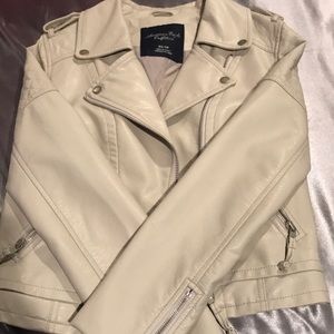 American Eagle Faux Leather Jacket